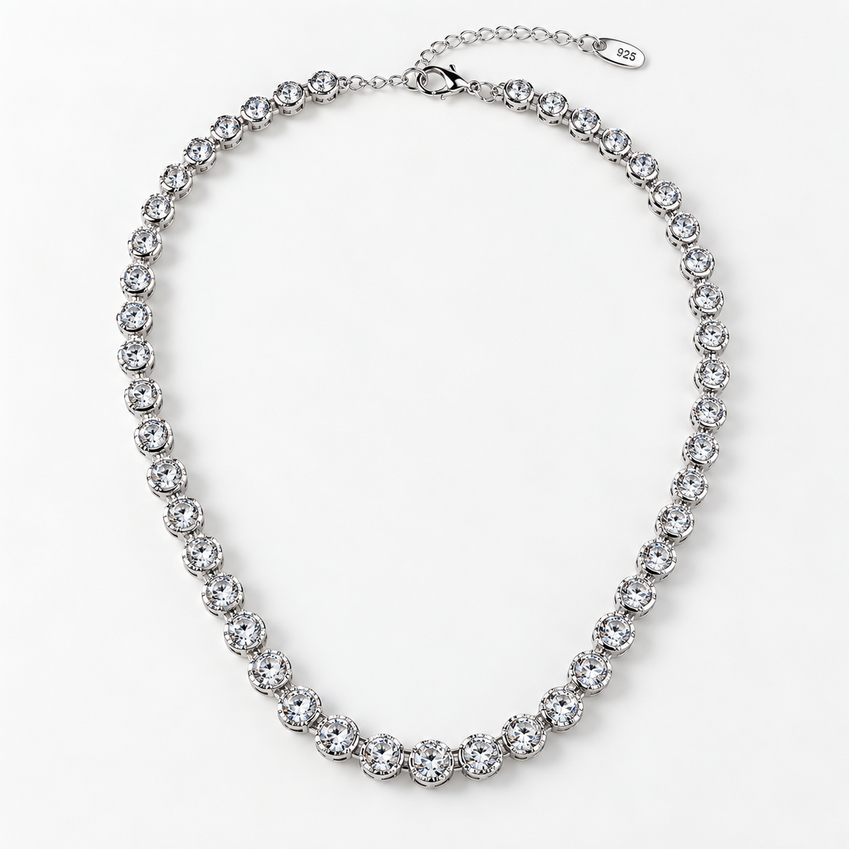 Crystal Tennis Necklace